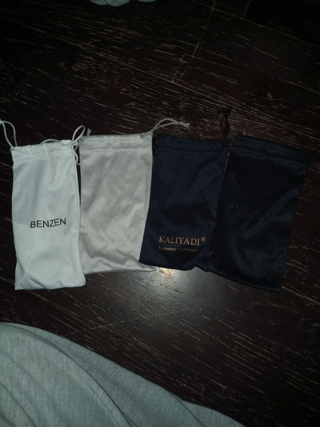 4 Microfibre Sunglass Pouches