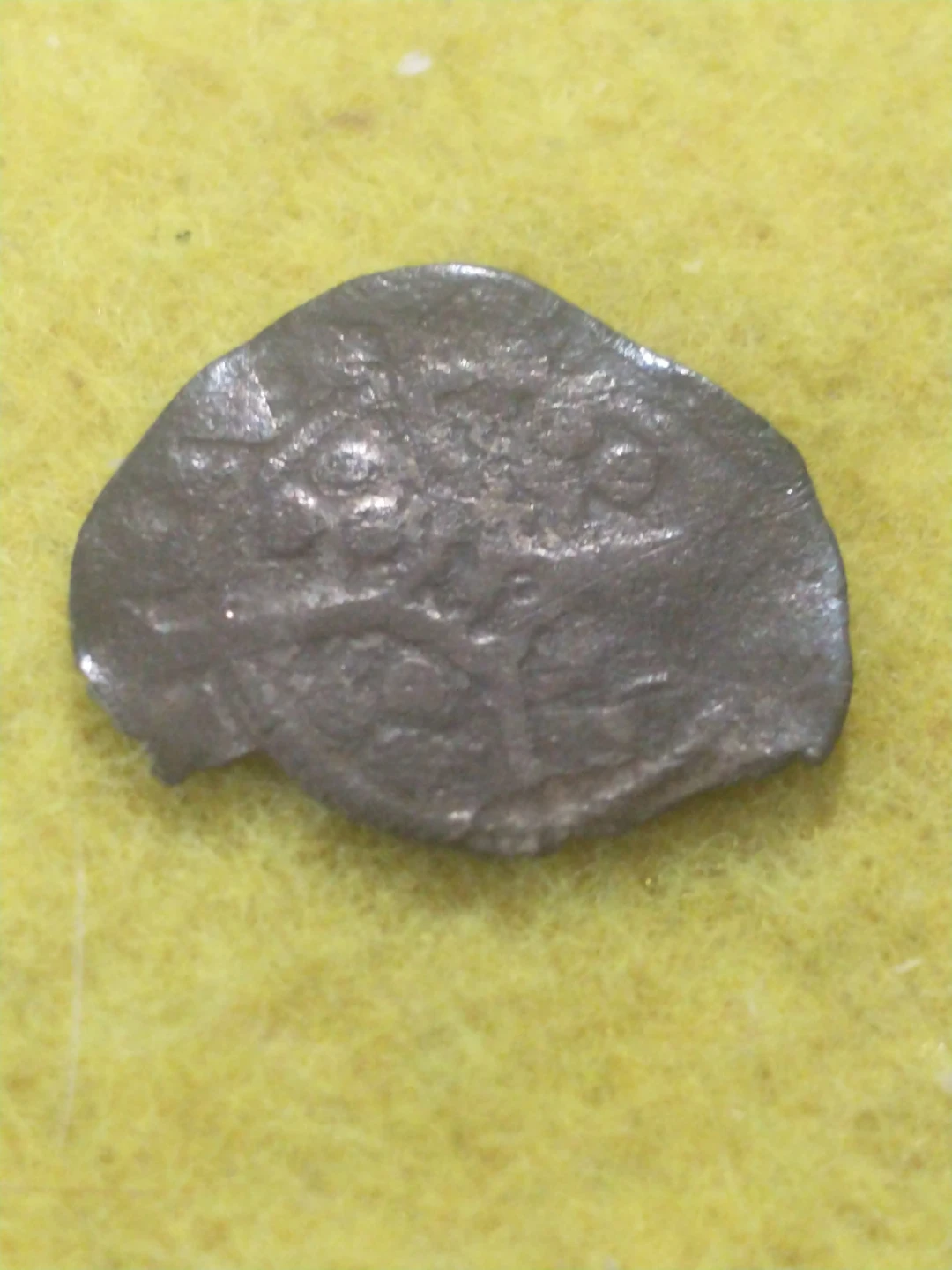 Beautiful England 1154-1485 Unattributed silver quatrefoil penny