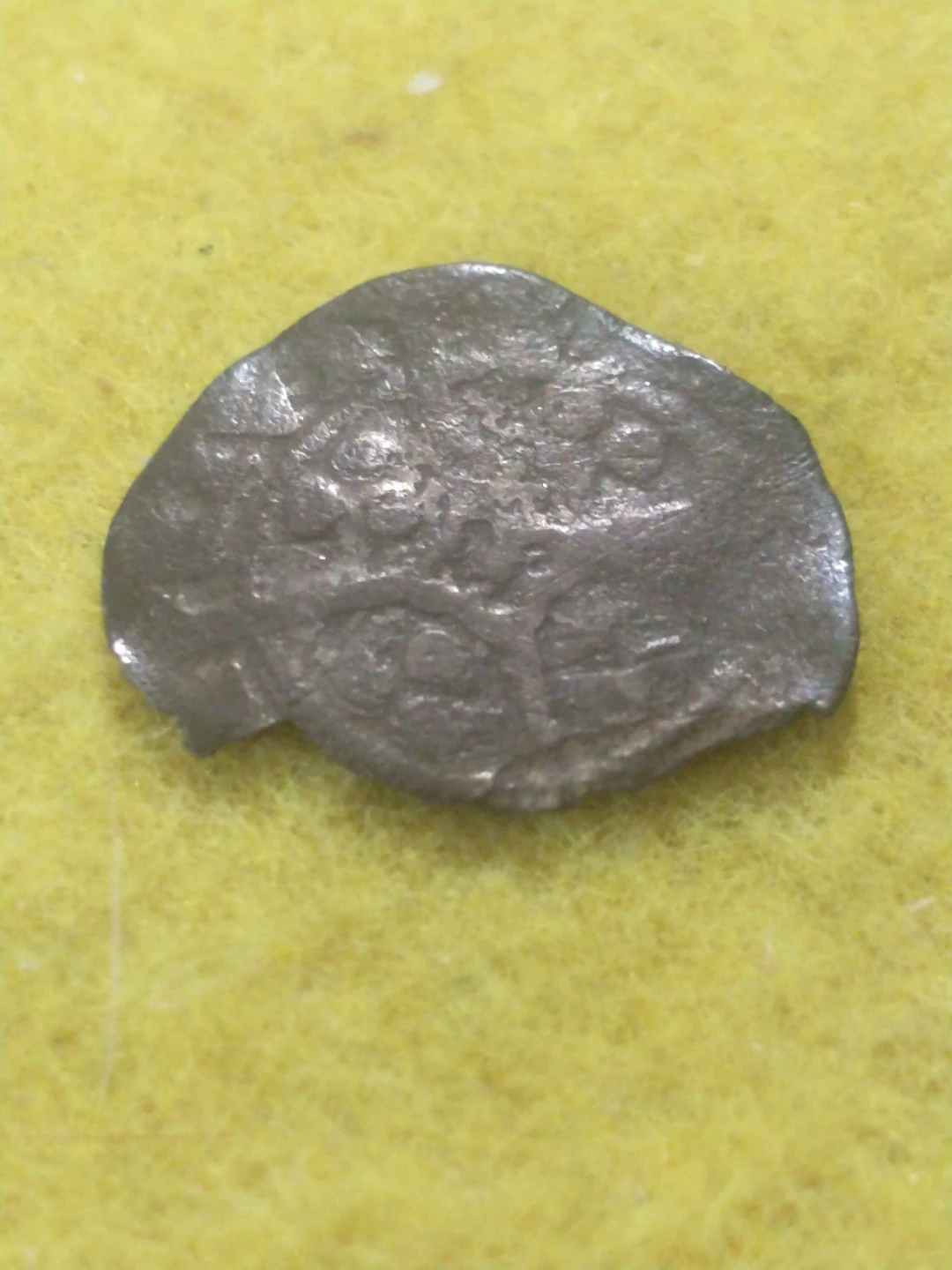 Beautiful England 1154-1485 Unattributed silver quatrefoil penny - photo 2