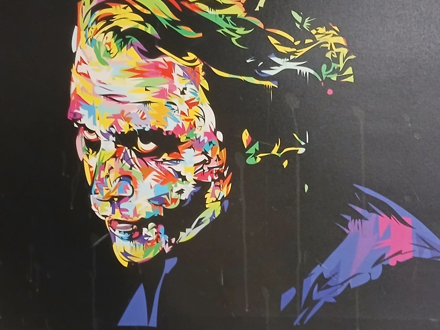 Abstract Pop Art Portrait Print