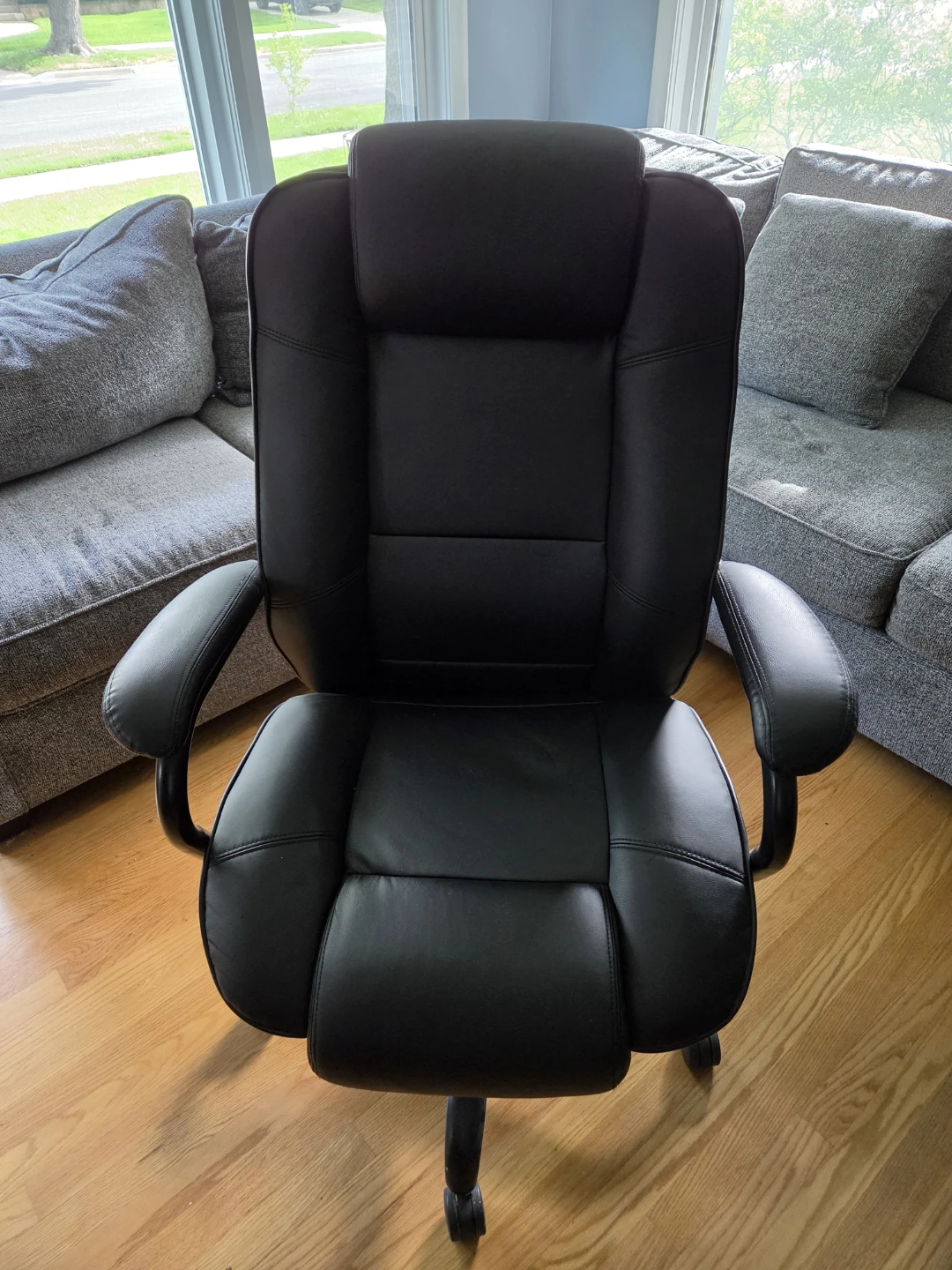 Gently Used Office Chair  - Black