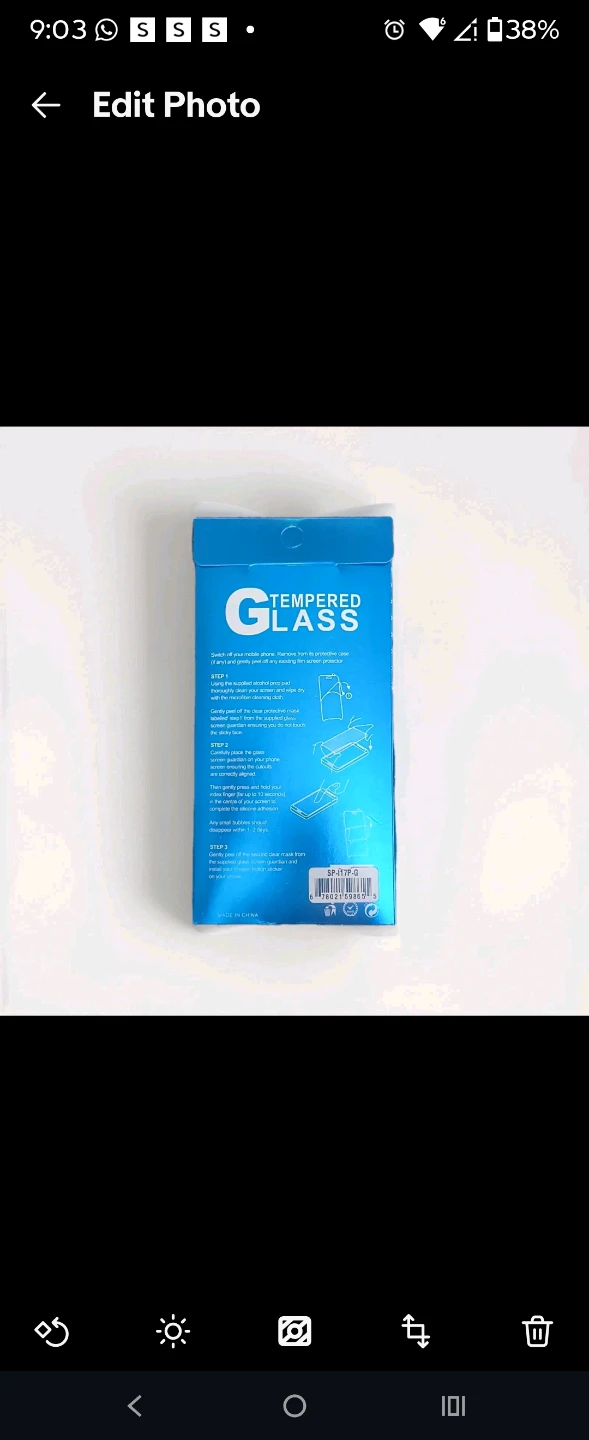 iPhone 17 Pro Tempered Glass Screen Protector - photo 2
