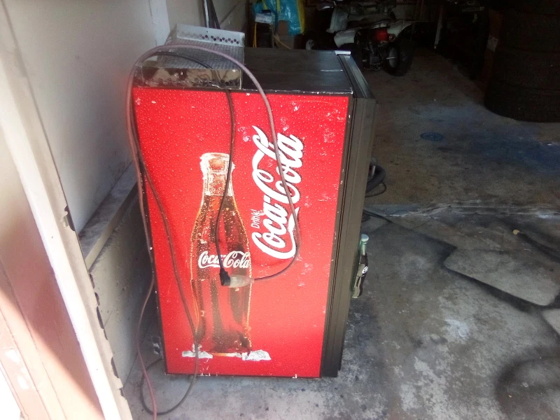 Coca-Cola Beverage Fridge Display Cooler