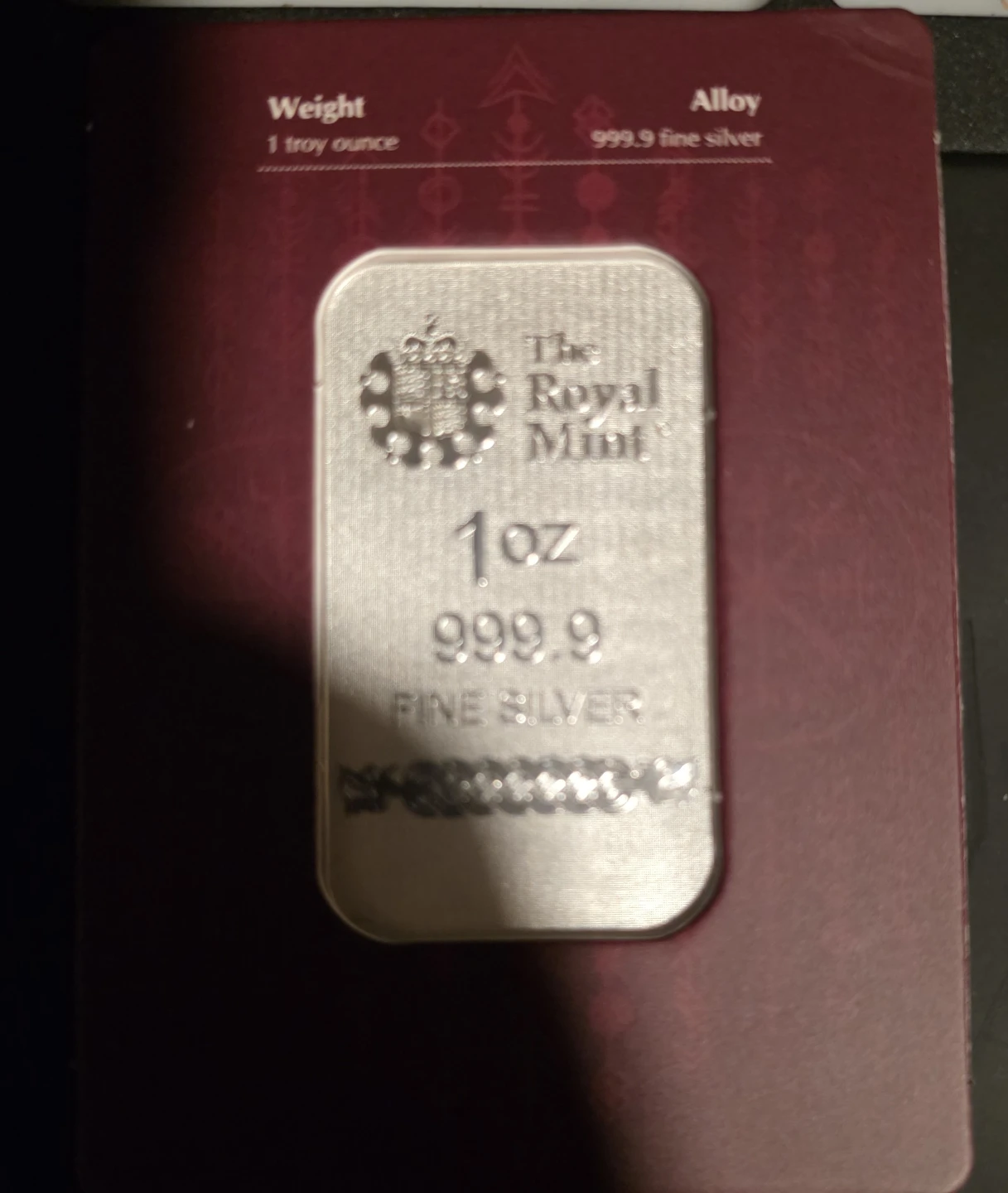 The Royal Mint 1 oz Fine Silver Bar - Thor - photo 2