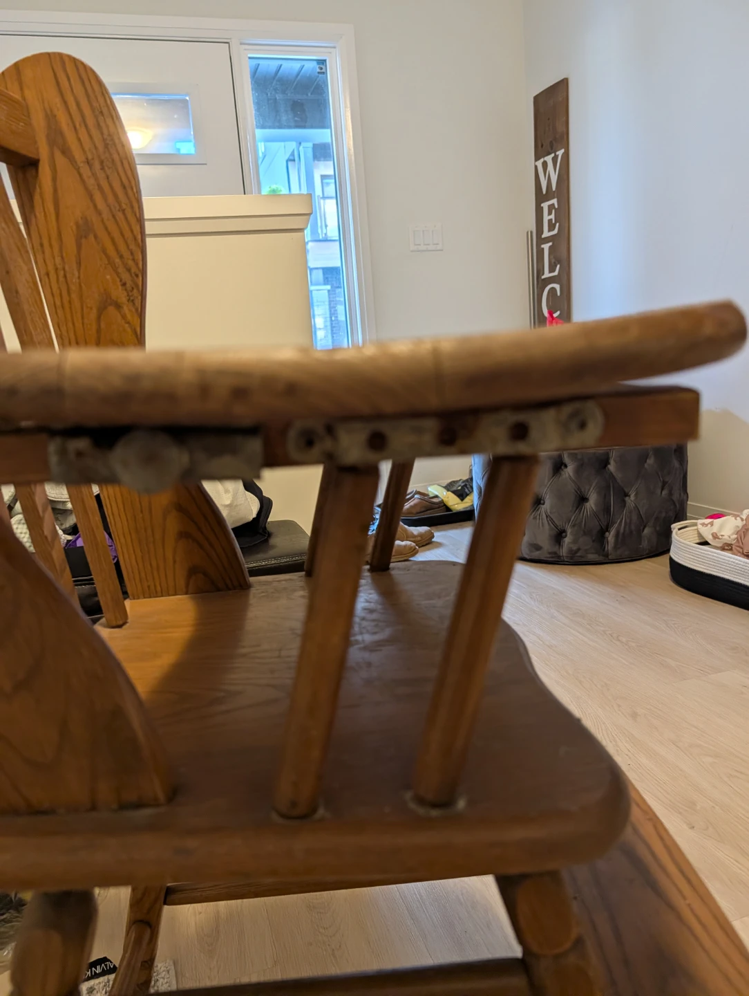 Wooden High Chair - photo 2