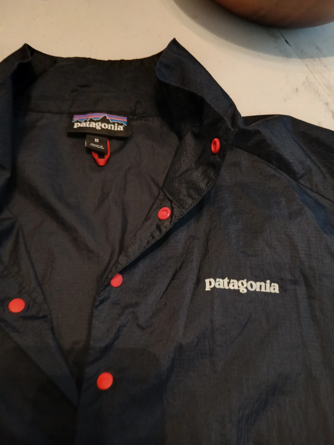 Patagonia Pullover Jacket - Red/Black - Size M - photo 3