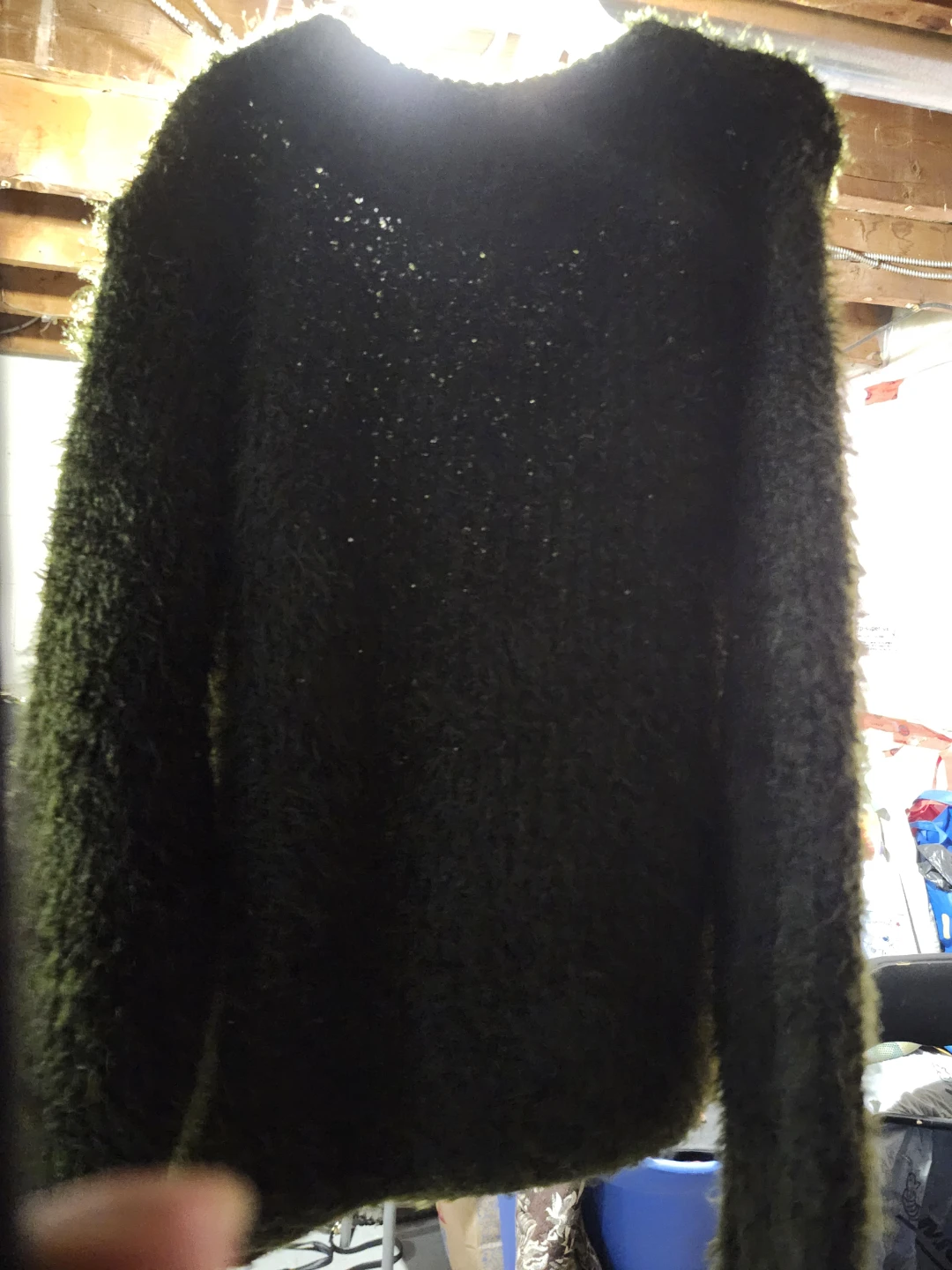 Shaggy Green Sweater - photo 2
