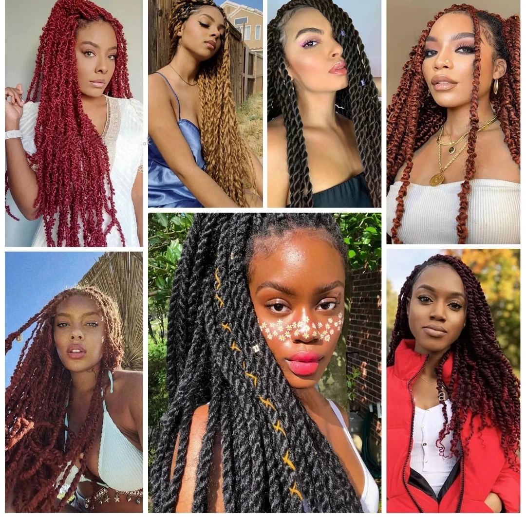 Twisted Up Springy Afro Twist 24" - 3X Bug - photo 4