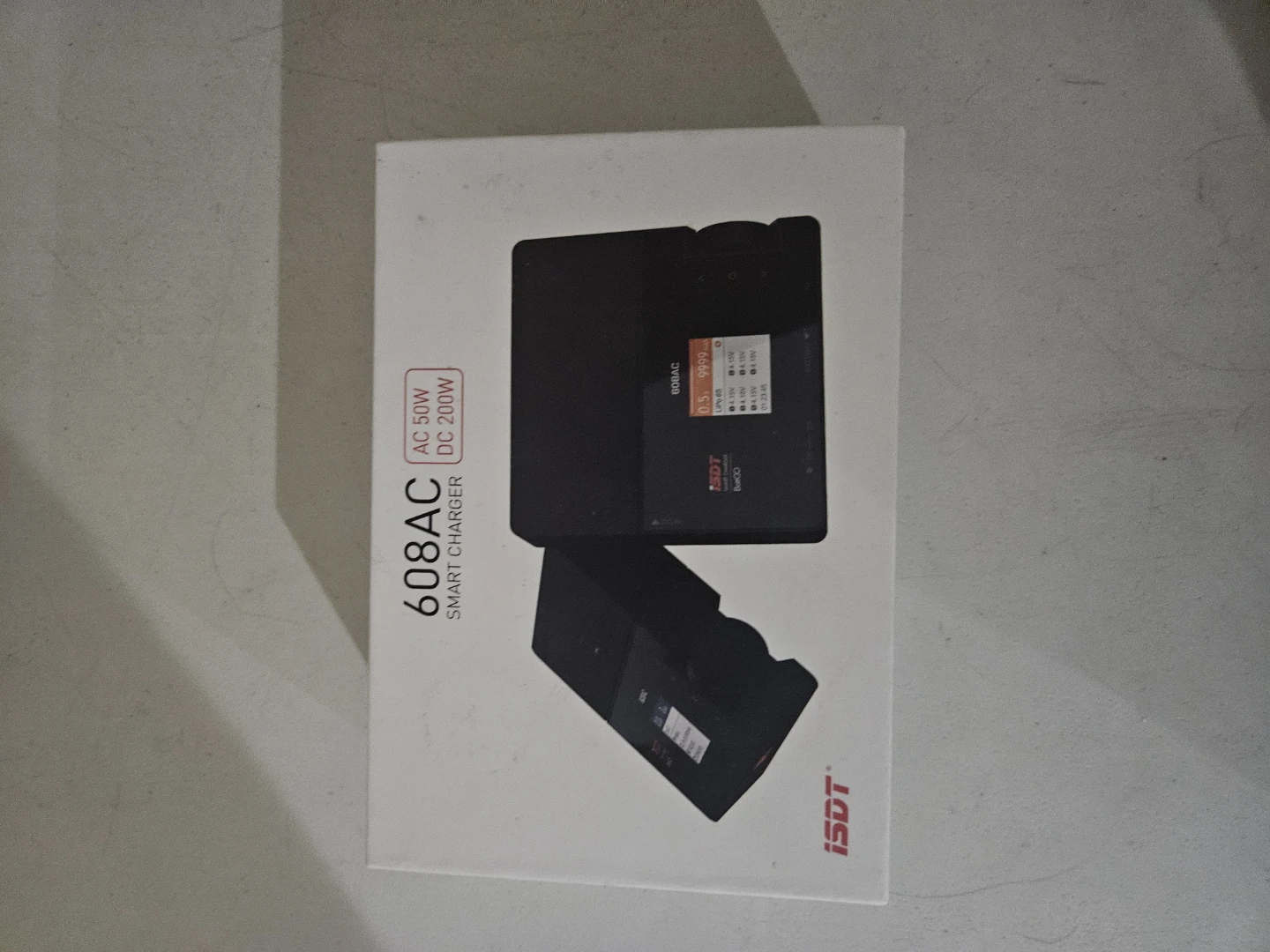 Never used. ISDT 608AC Smart Charger