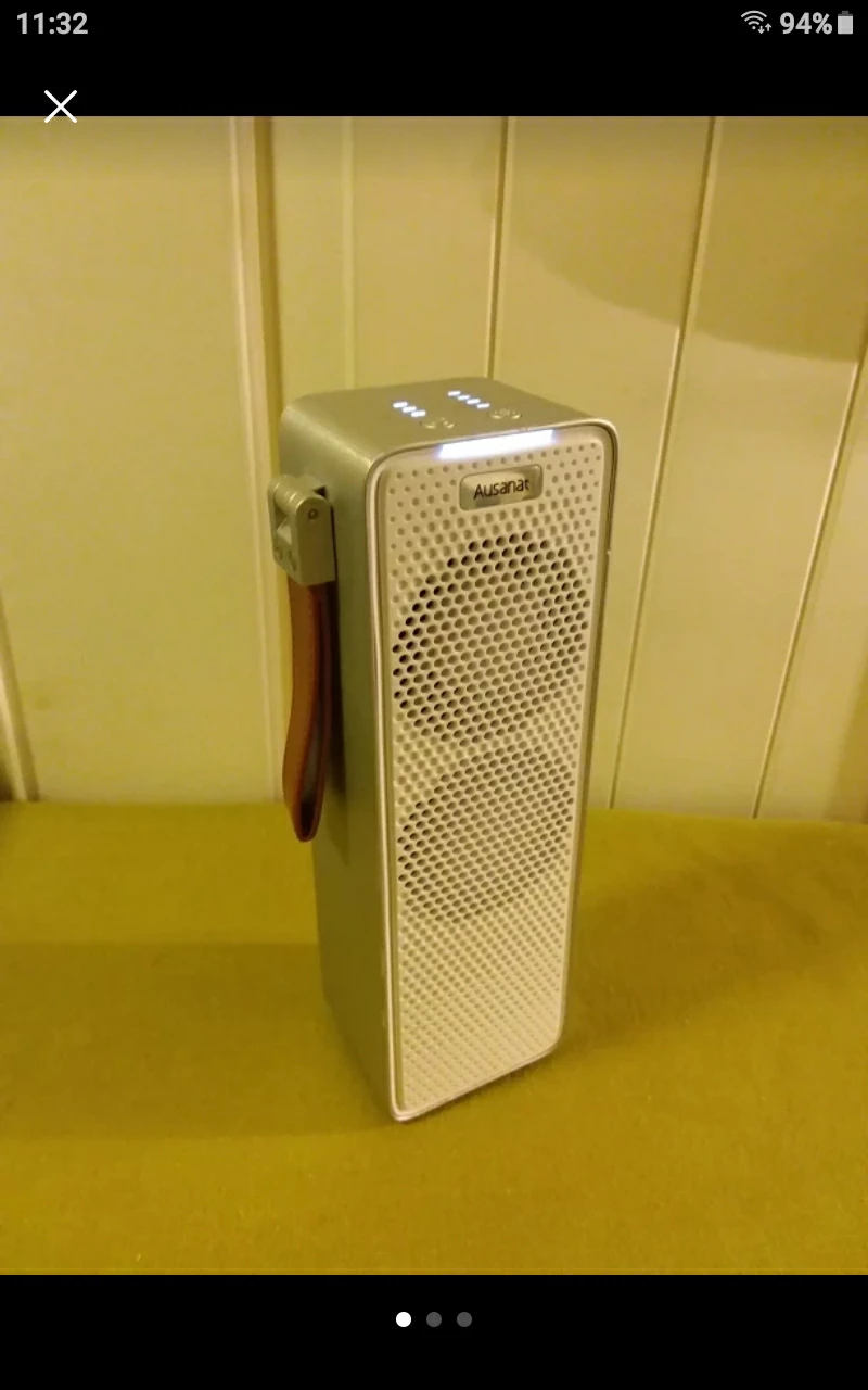 💨 ♻️ 🚭 ➡️ Ausanat Portable Air Purifier  🚬 💨 ♻️ 🚭 😄