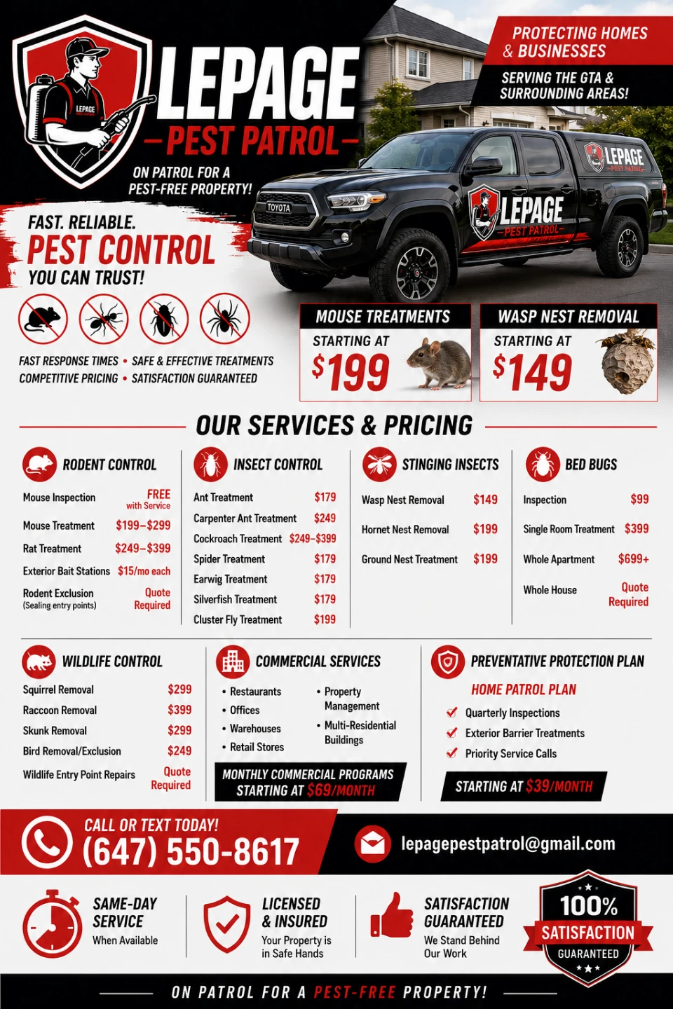Lepage Pest Patrol - Pest Control Services - photo 2