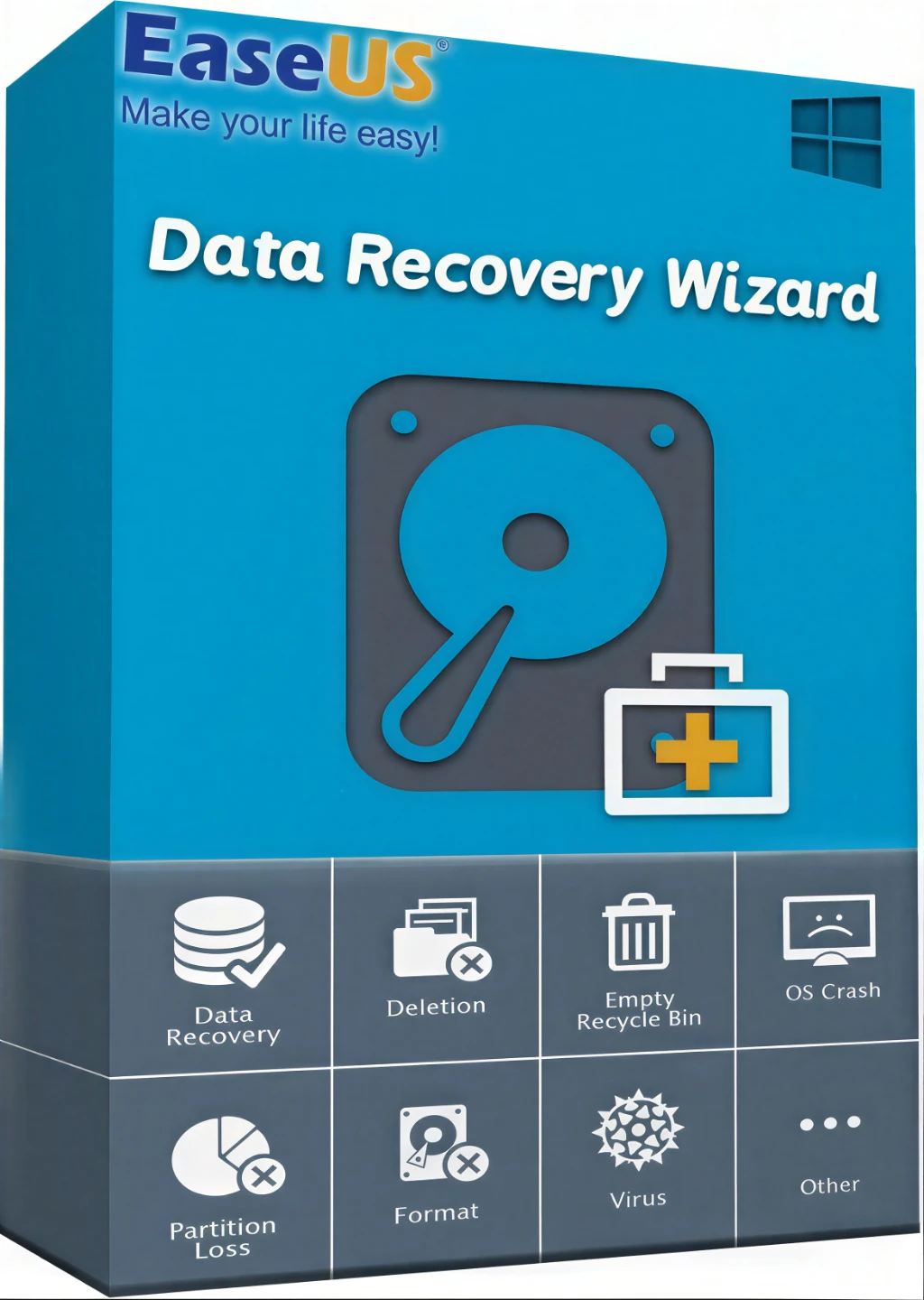 EaseUS Data Recovery Wizard Bootable DVD