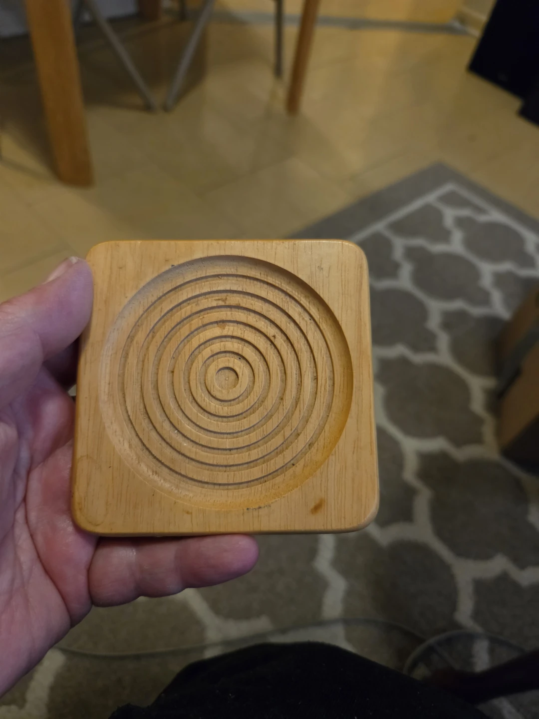 Wooden Coasters with Holder - photo 4