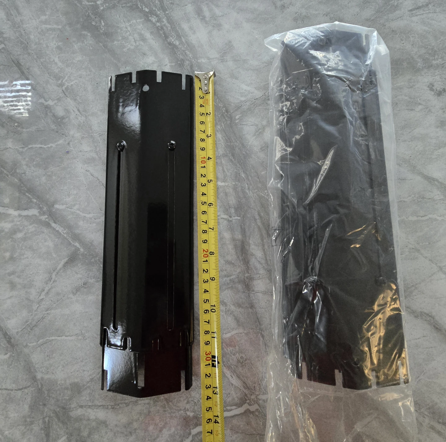 4x Black Grill Heat Tamer Plates for Brinkmann Charbroil - photo 5