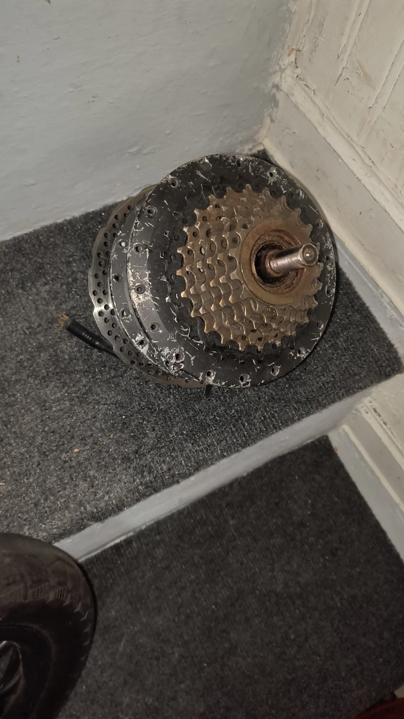 Used Bicycle Hub Motor with Cassette