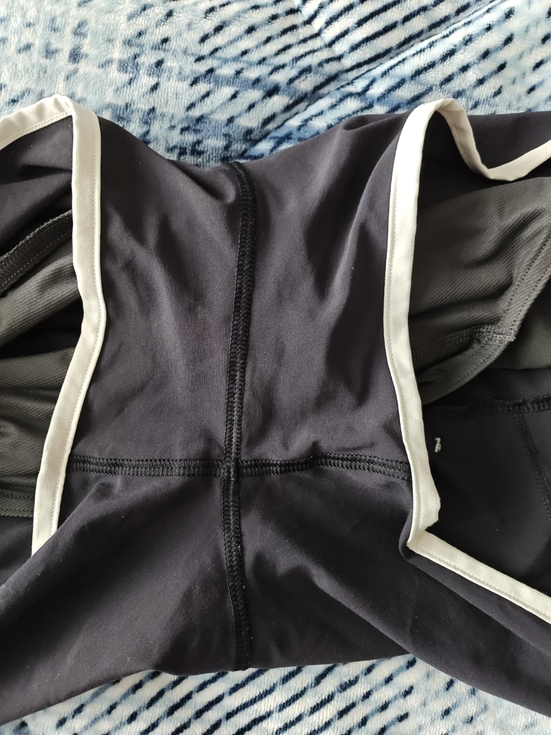 Lululemon Athletic Shorts Black White Trim - photo 4