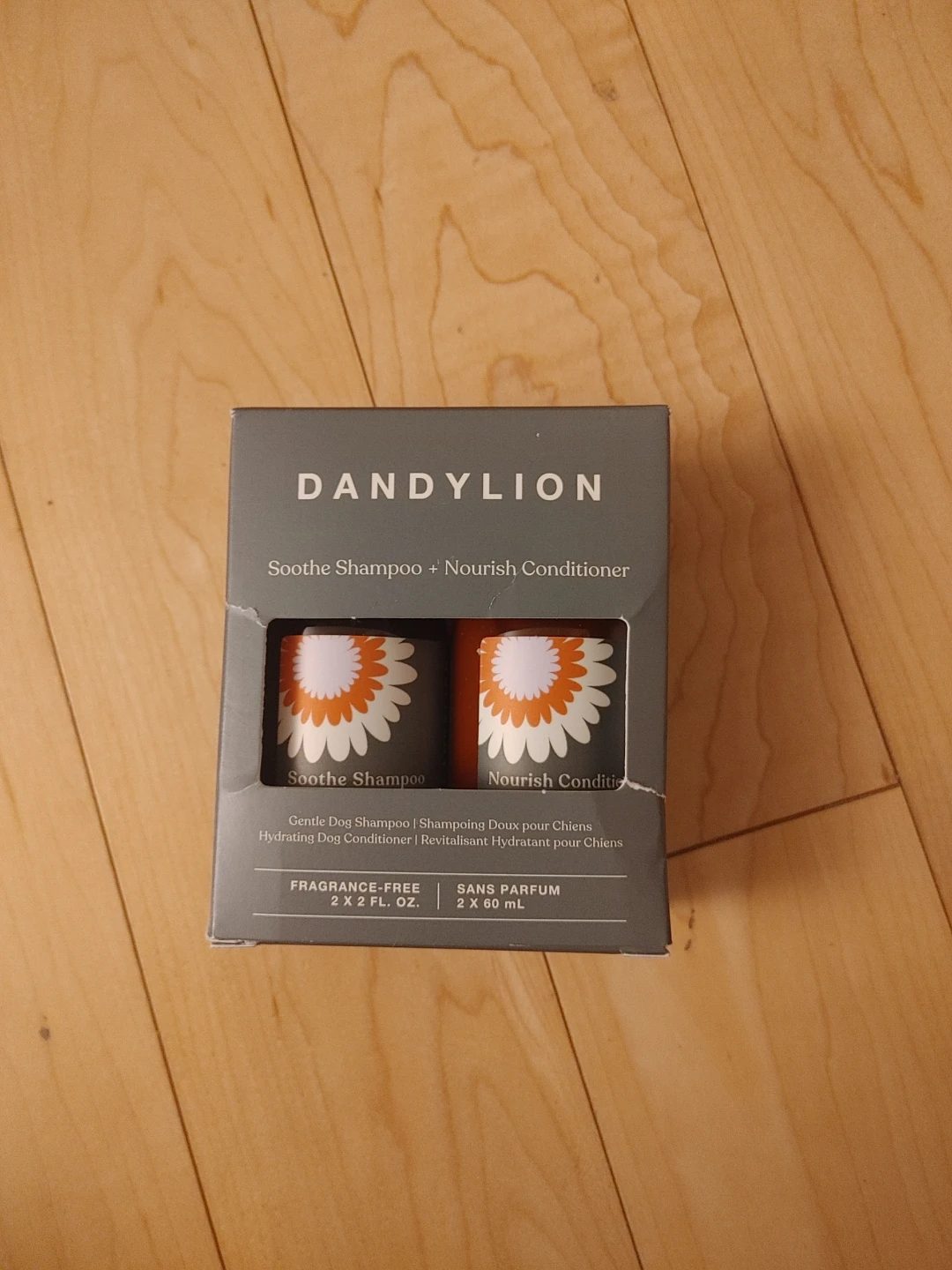 Dandylion Soothe Shampoo + Nourish Conditioner Set Travel Size