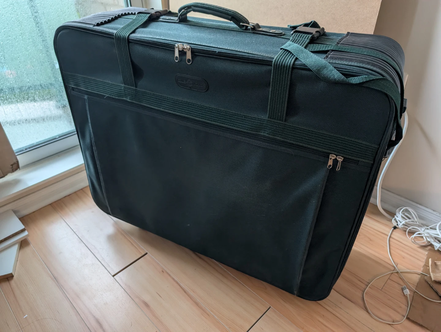 Dark Green Softside Suitcase - photo 3