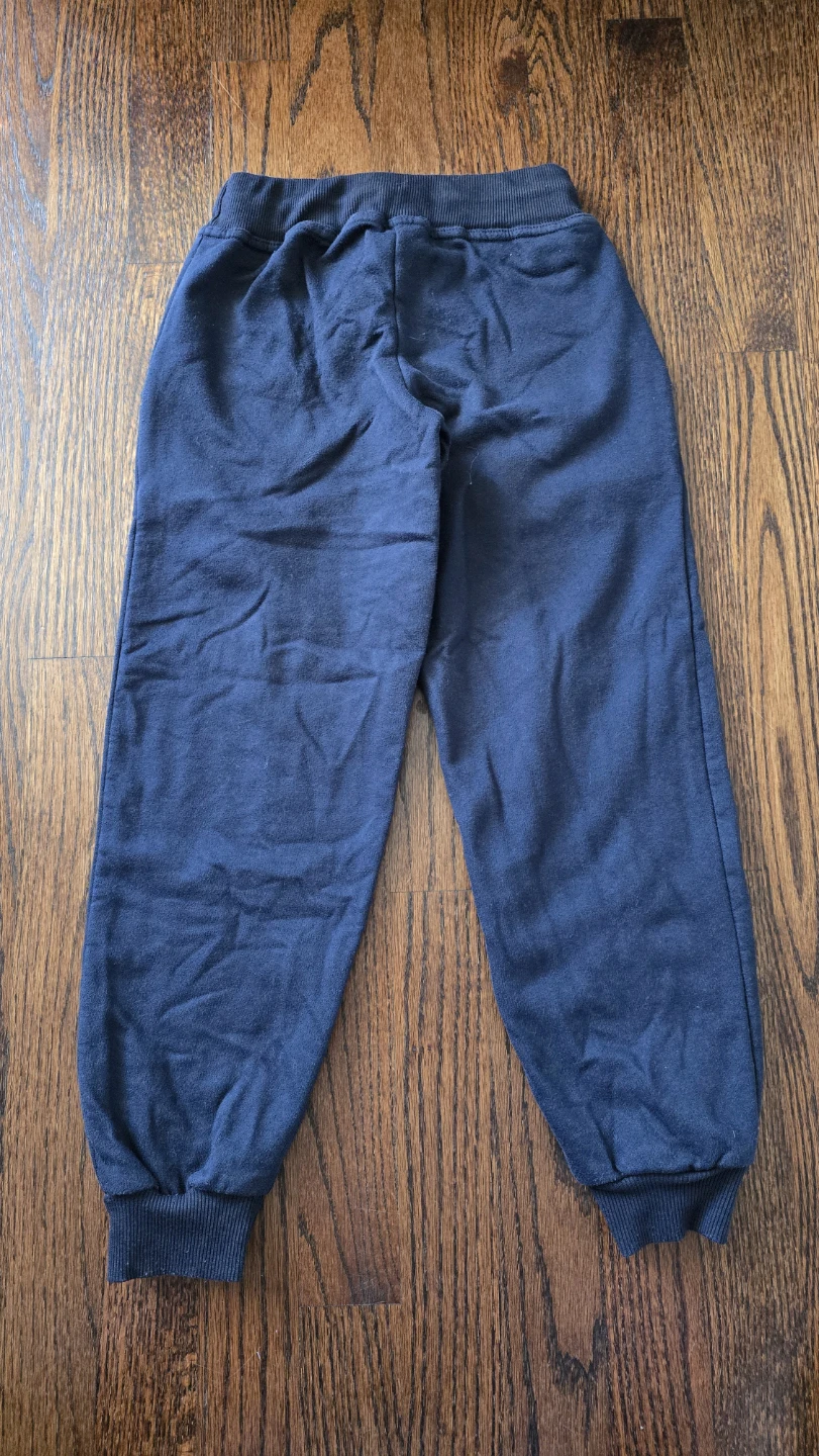 Adidas Navy Blue jogger Pants girls 8Y - photo 2