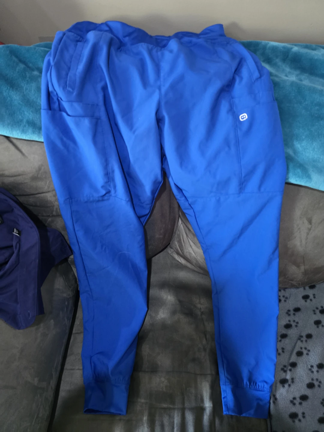 Blue Scrub Pants