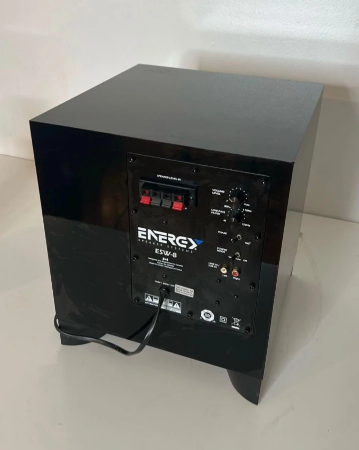 ENERGY ESW-8 2.1 Channel Speaker System with Subwoofer - photo 4
