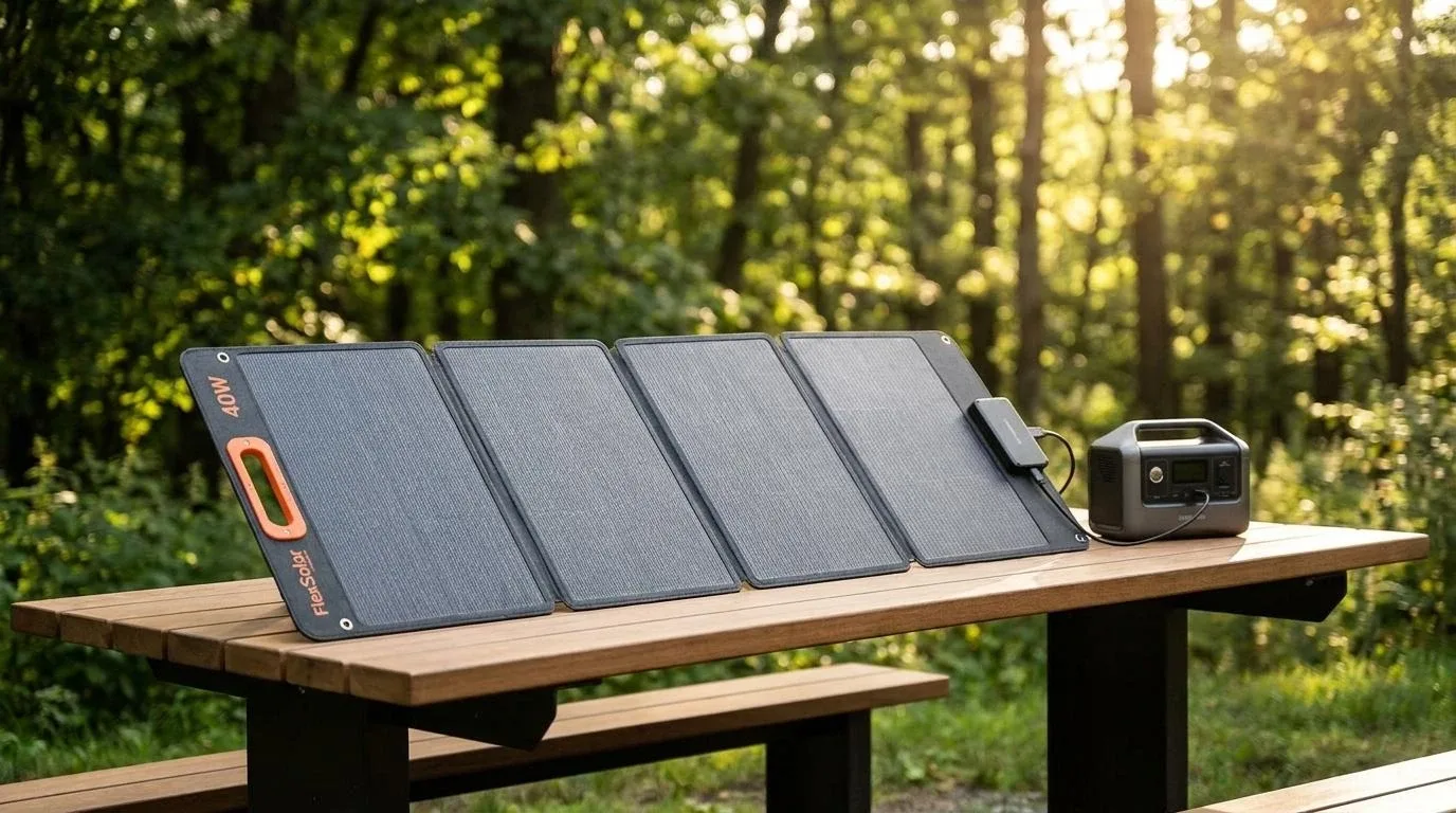 Flexsolar 40W Foldable Solar Panel - photo 3