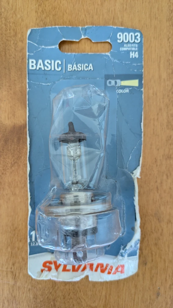 Sylvania Basic 9003 Headlight Bulb