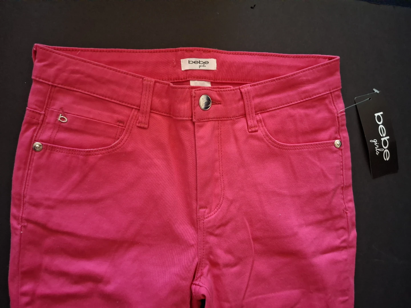 NEW Bebe girls 2 jeans - size 14 - photo 4