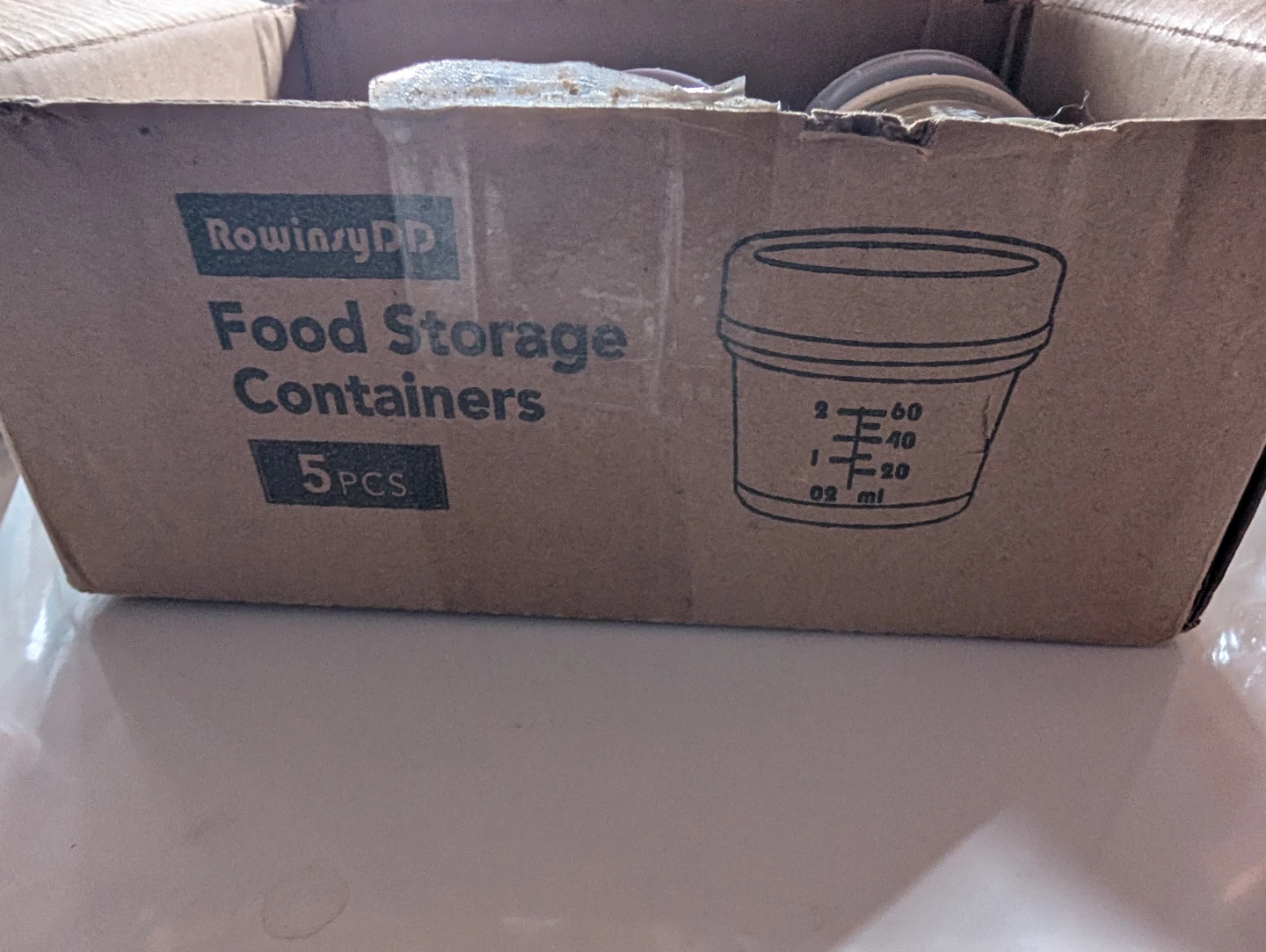 RowinsyDD Food Storage Containers - 5 Piece Set - photo 2