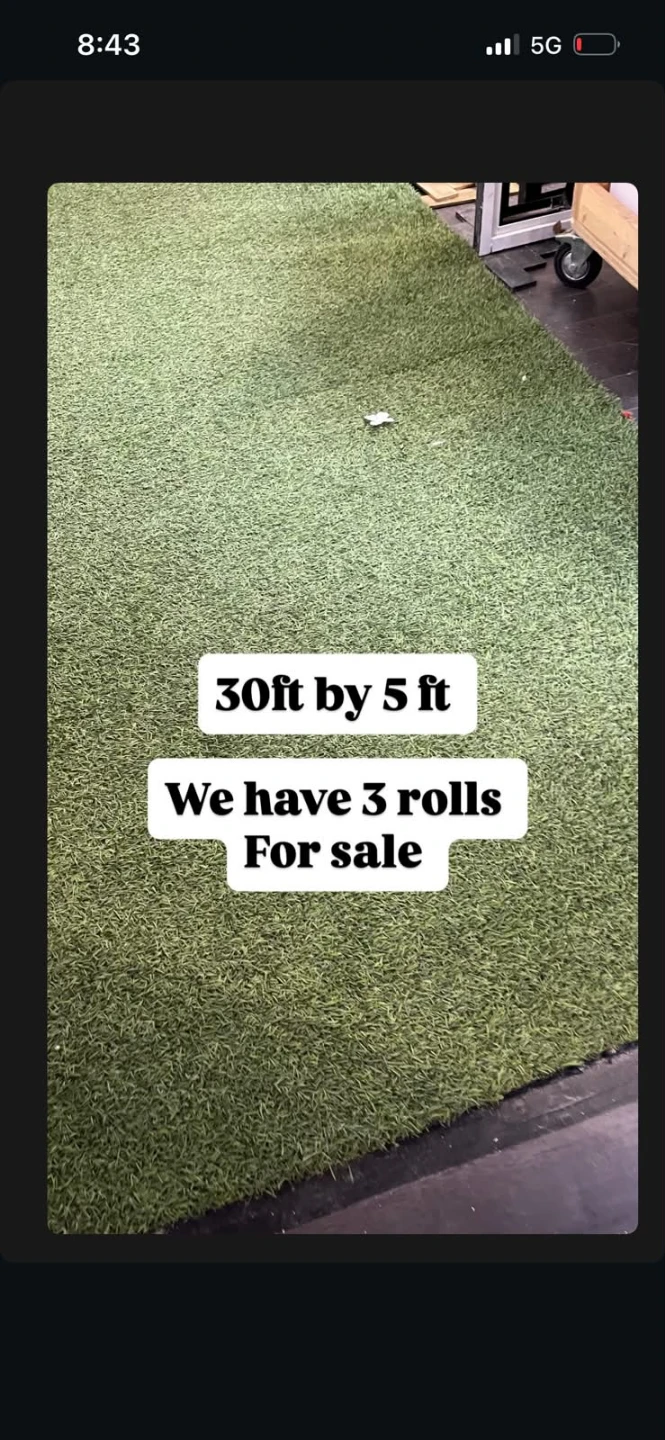 Artificial Turf Rolls - 30ft x 5ft