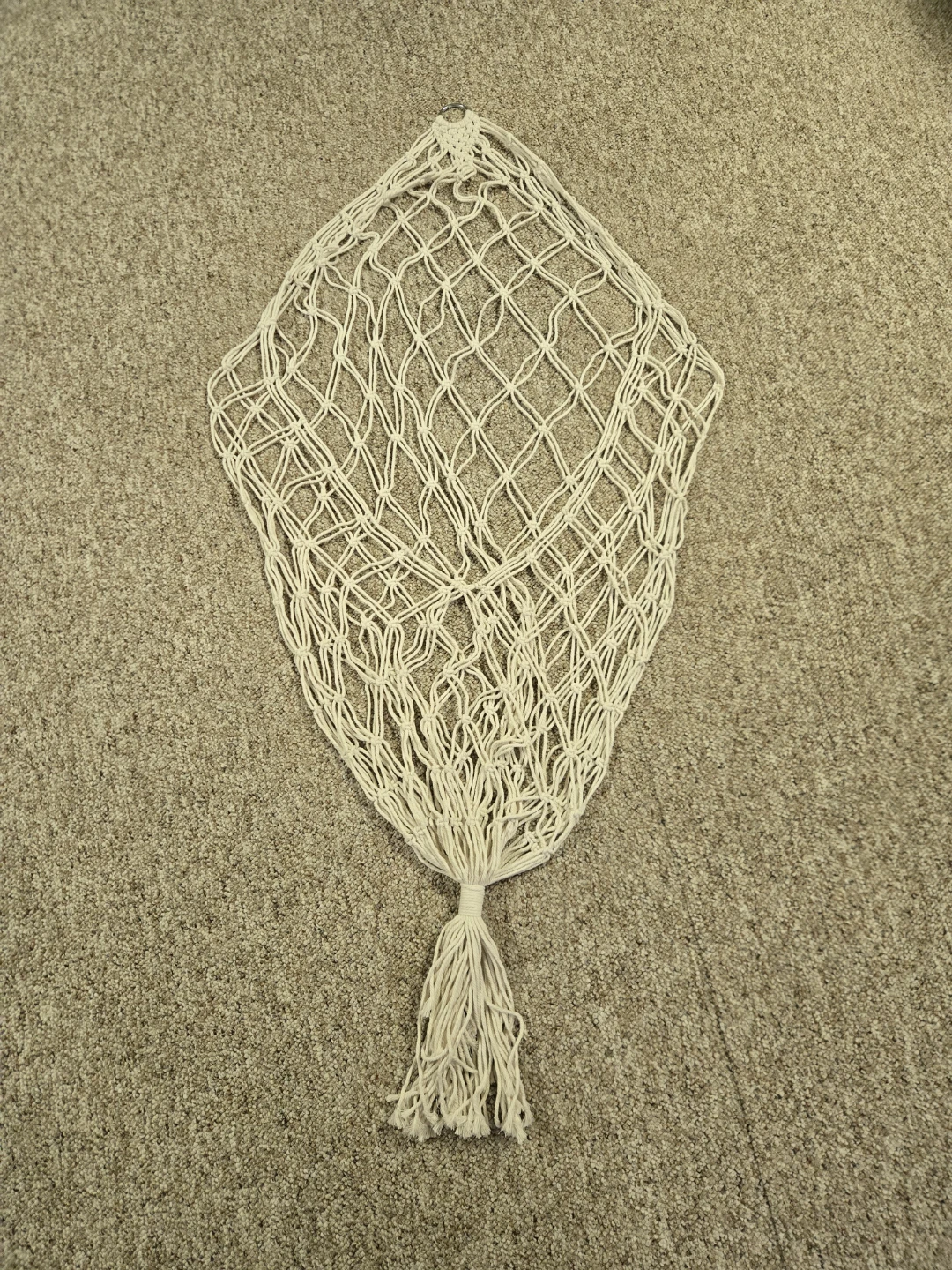 Macrame Stuffed Animal Hammock