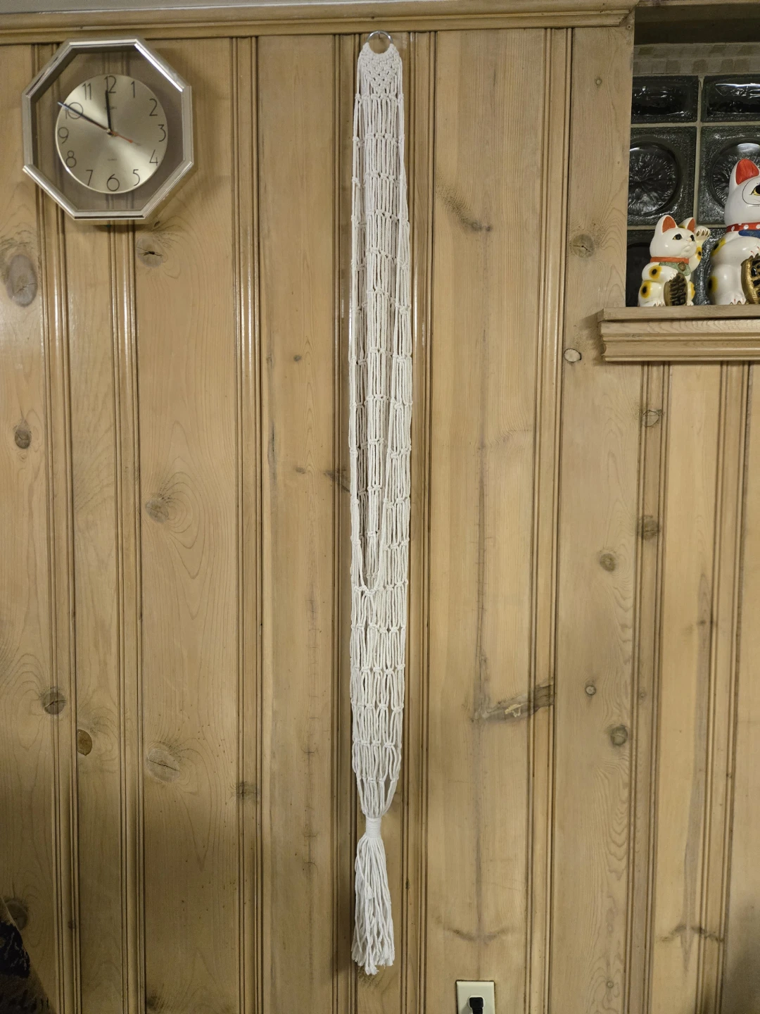 Macrame Stuffed Animal Hammock - photo 2