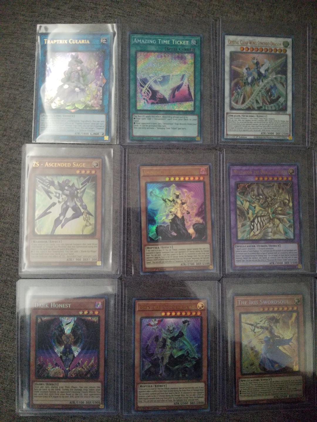 Various Yu-Gi-Oh! Cards