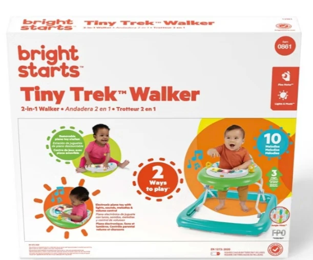 Bright Starts Tiny Trek Walker