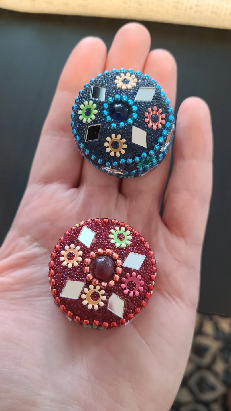 NEW Set of 2 Decorative Trinket Boxes - photo 5
