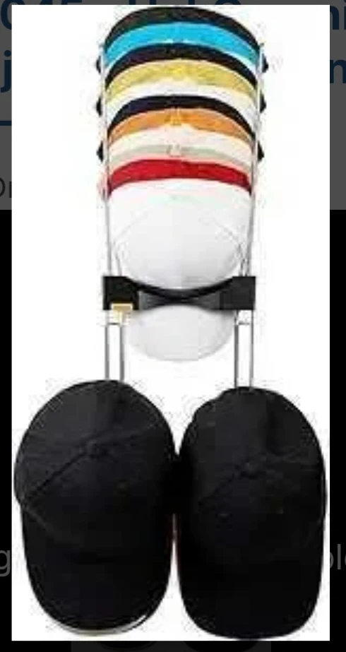 Hat Organizer with Adjustable Rods – Holds 10+ Hats
