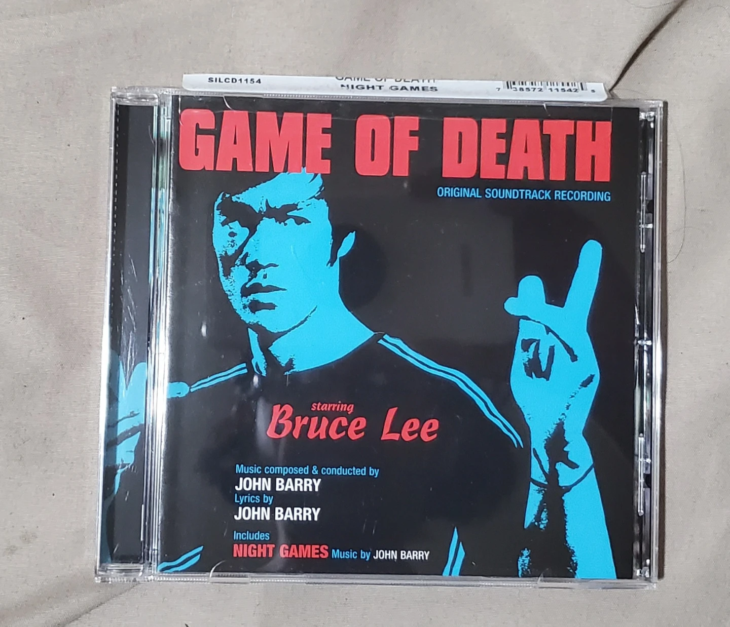 Game of Death Original Soundtrack CD starring Bruce Lee