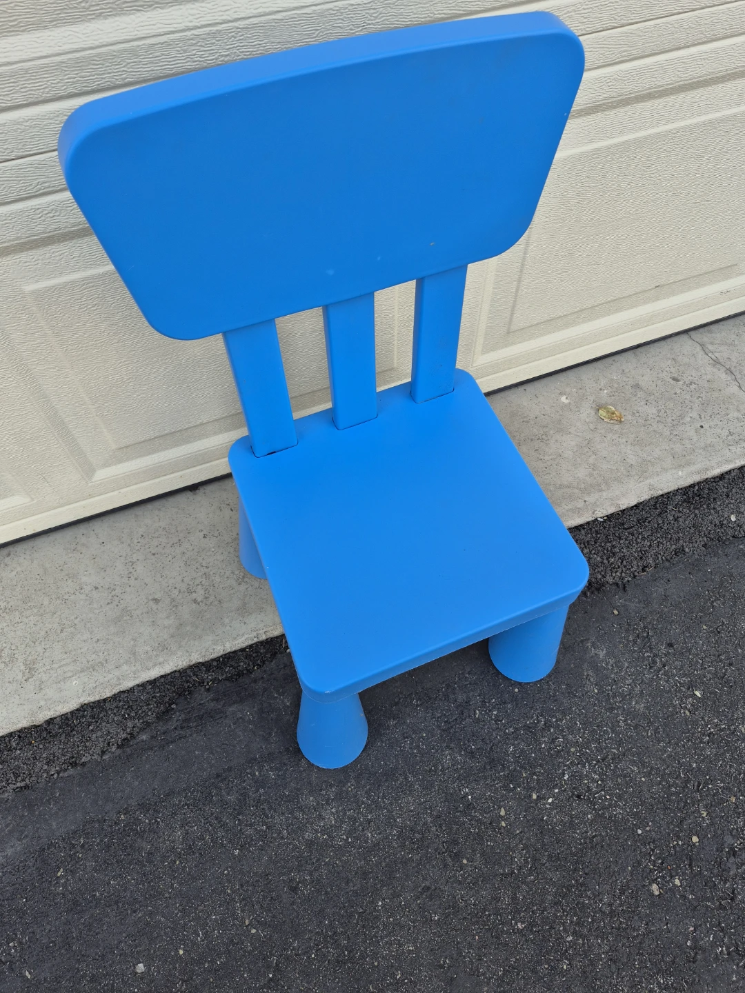 Blue Kids Chair - great find