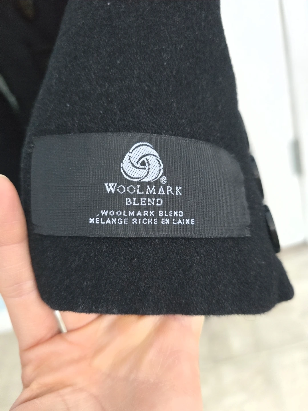 Like New Womens Wool Blend Extra Long Coat $70 - photo 3