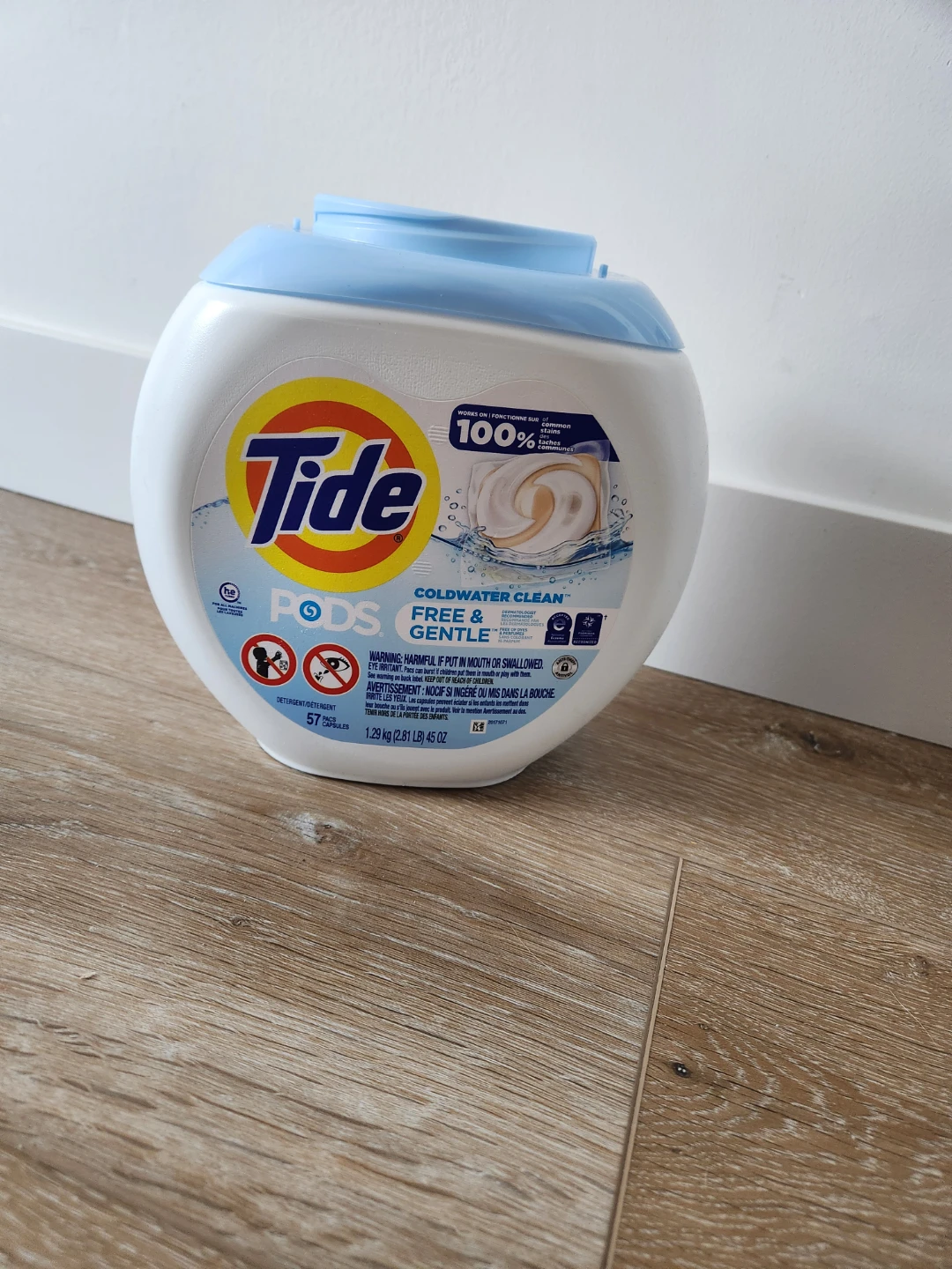 Tide pods free and gentle