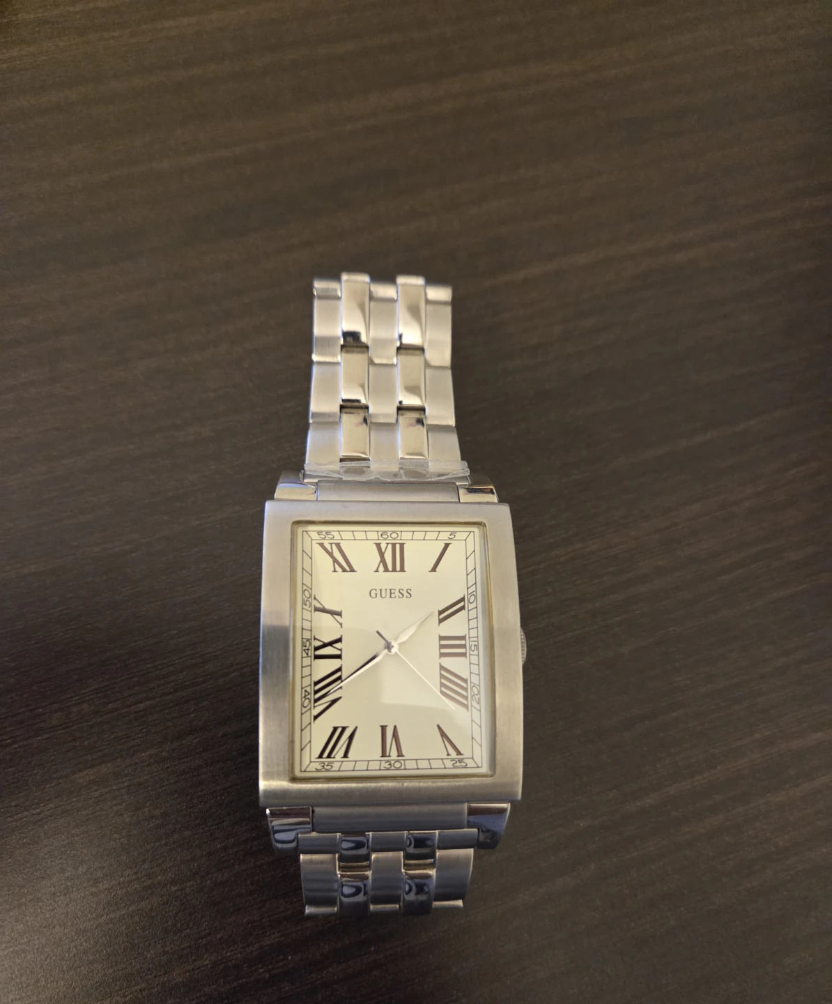 Guess Men's Rectangular Face Watch