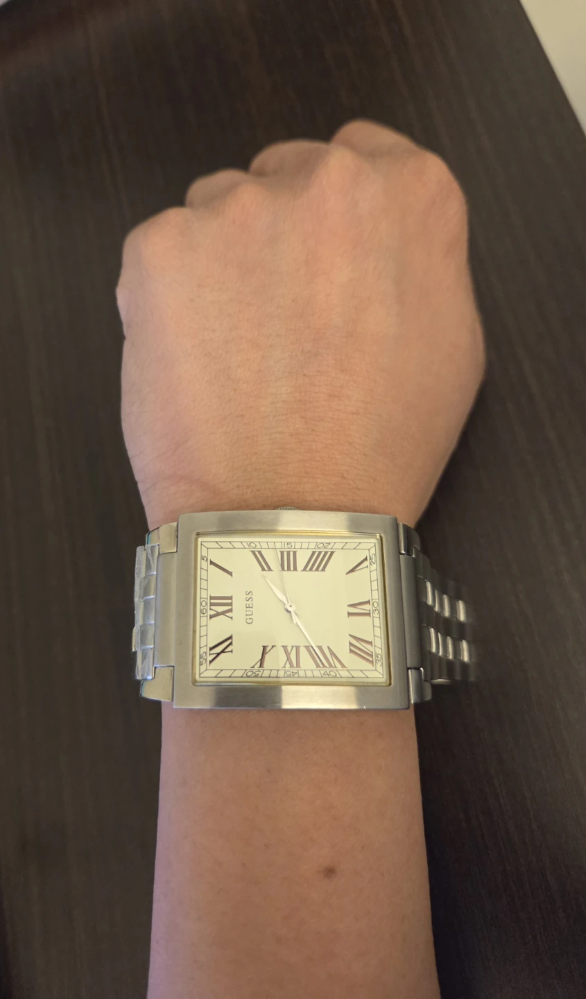 Guess Men's Rectangular Face Watch - photo 3