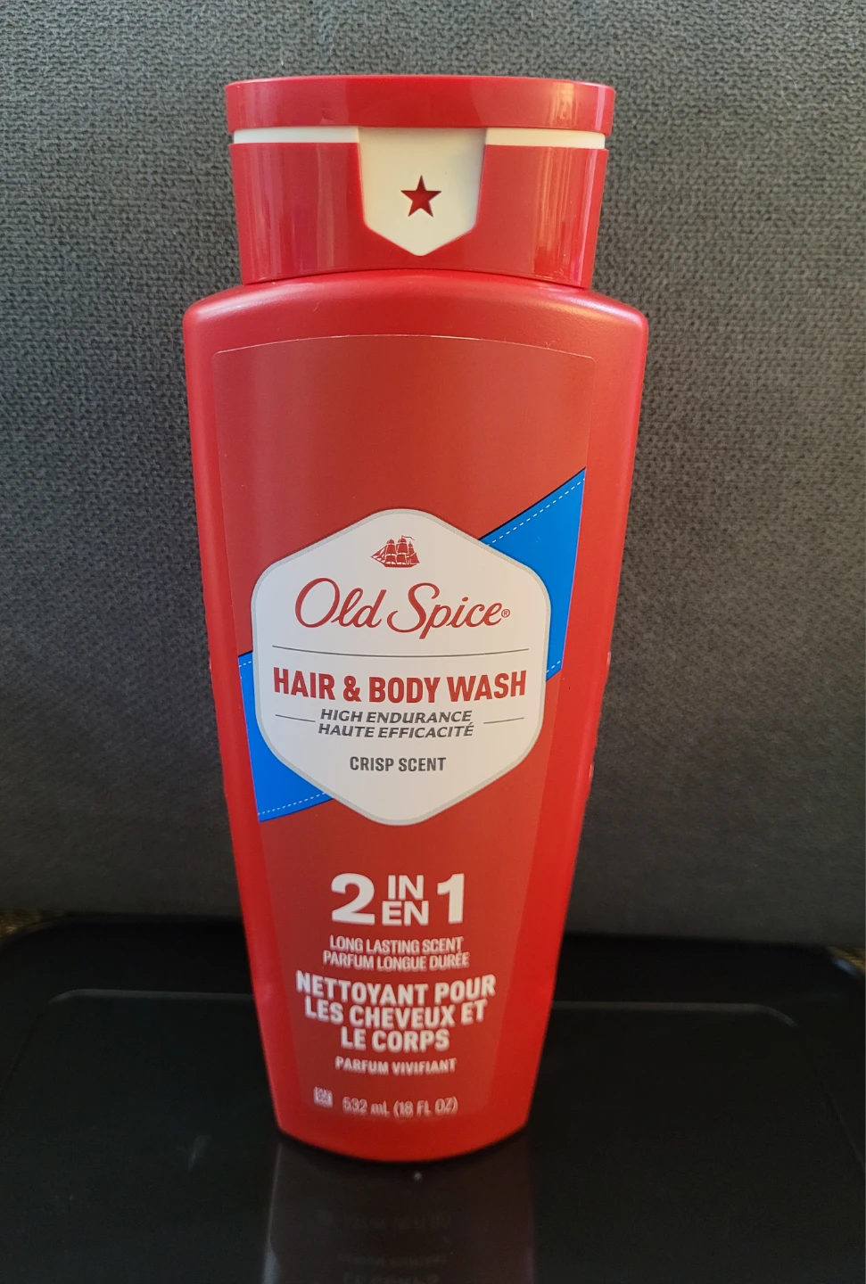 Old Spice Hair & Body Wash, High Endurance, Crisp Scent