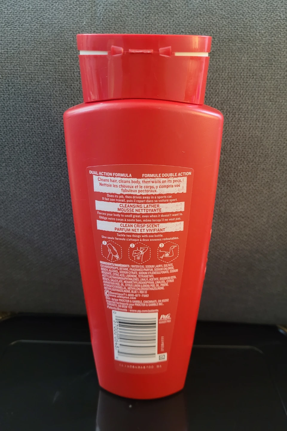 Old Spice Hair & Body Wash, High Endurance, Crisp Scent - photo 2