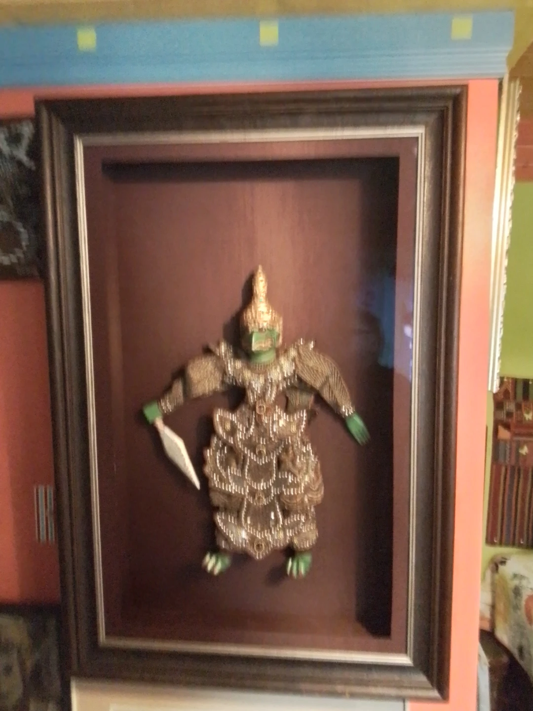 Vintage Burmese Yoke Thé Marionette - photo 2