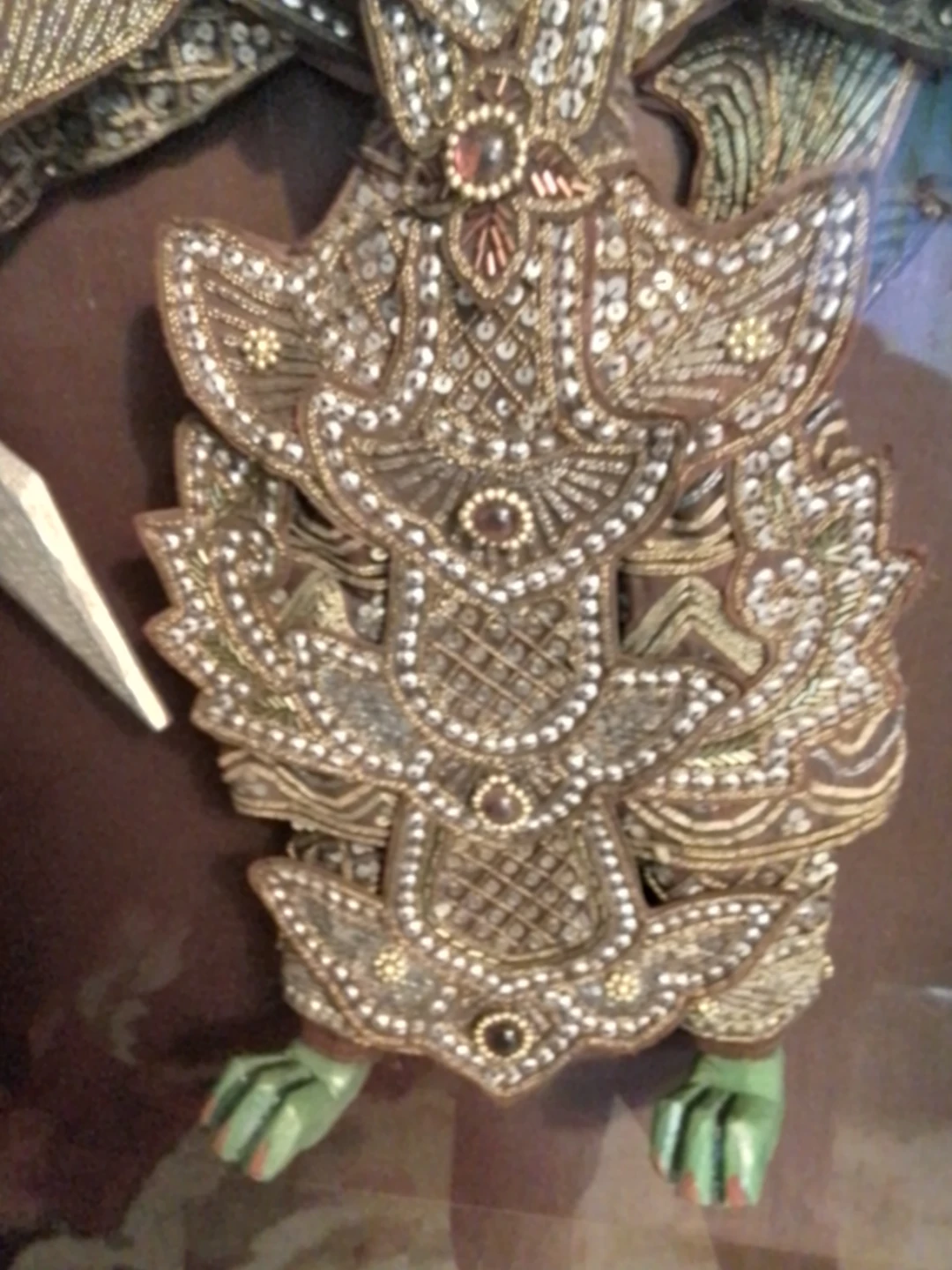 Vintage Burmese Yoke Thé Marionette - photo 4