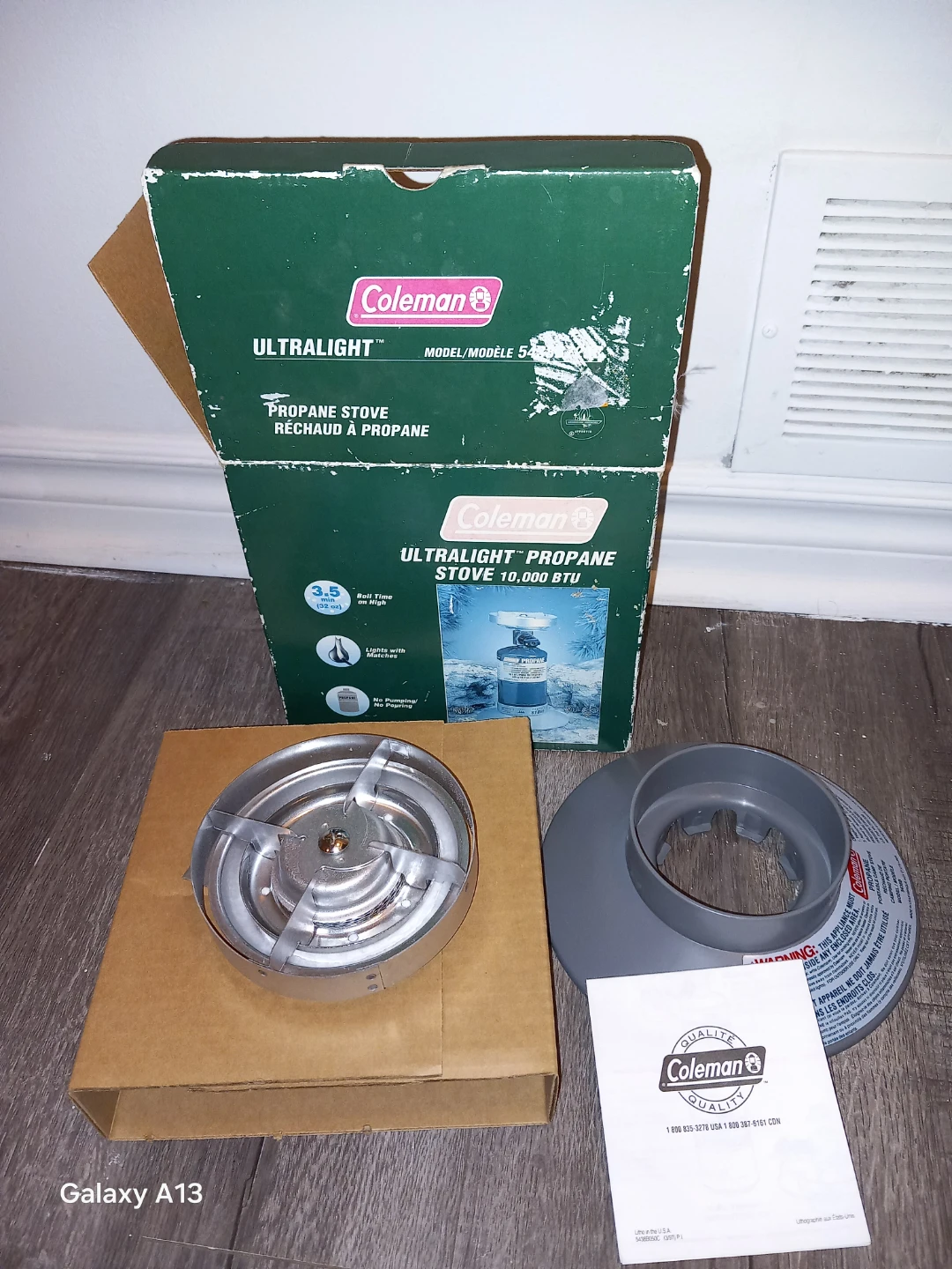 Coleman Ultralight Propane Stove 10,000 BTU