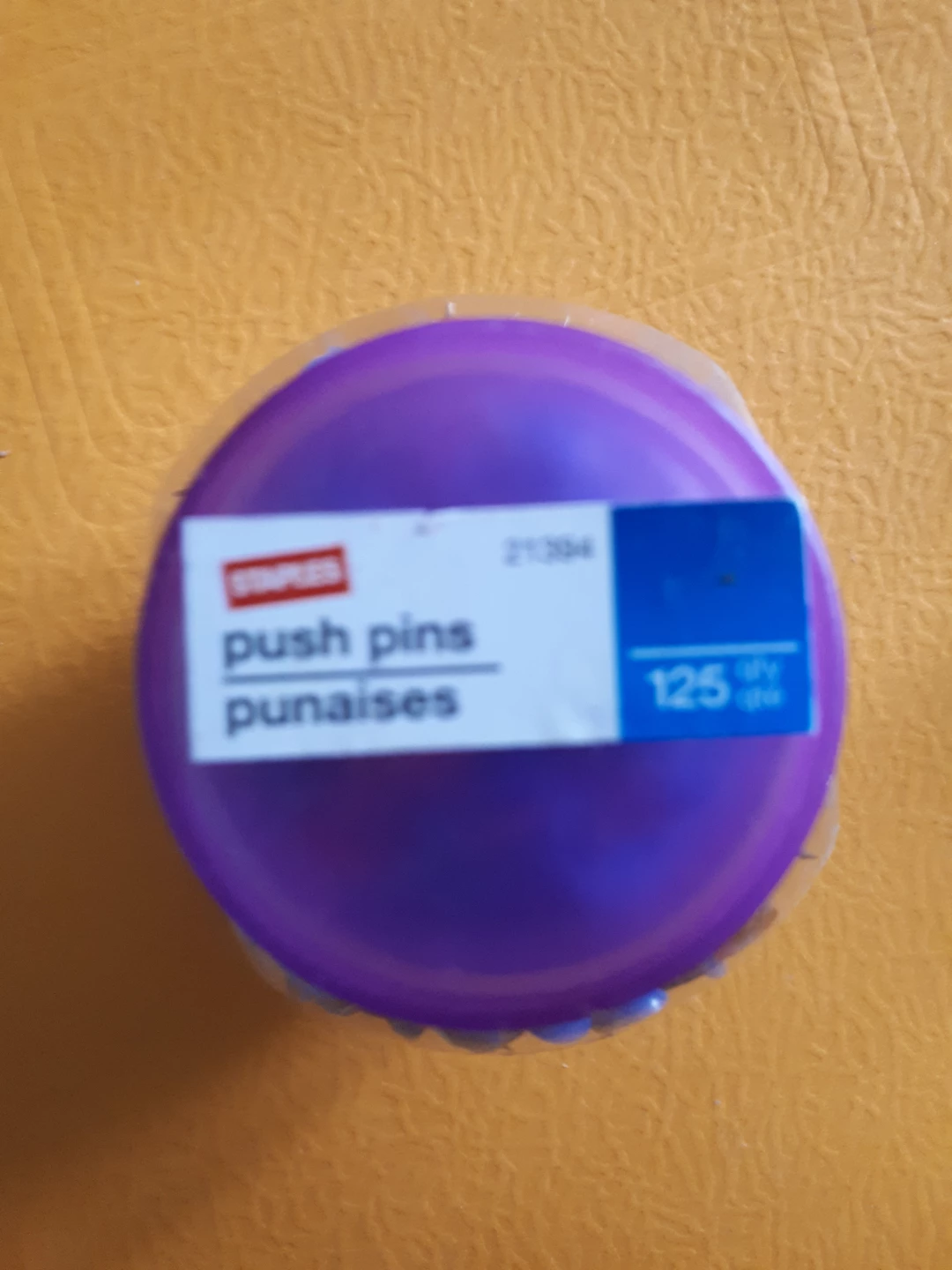 Assorted Colour Push Pins - 125 Count - photo 2