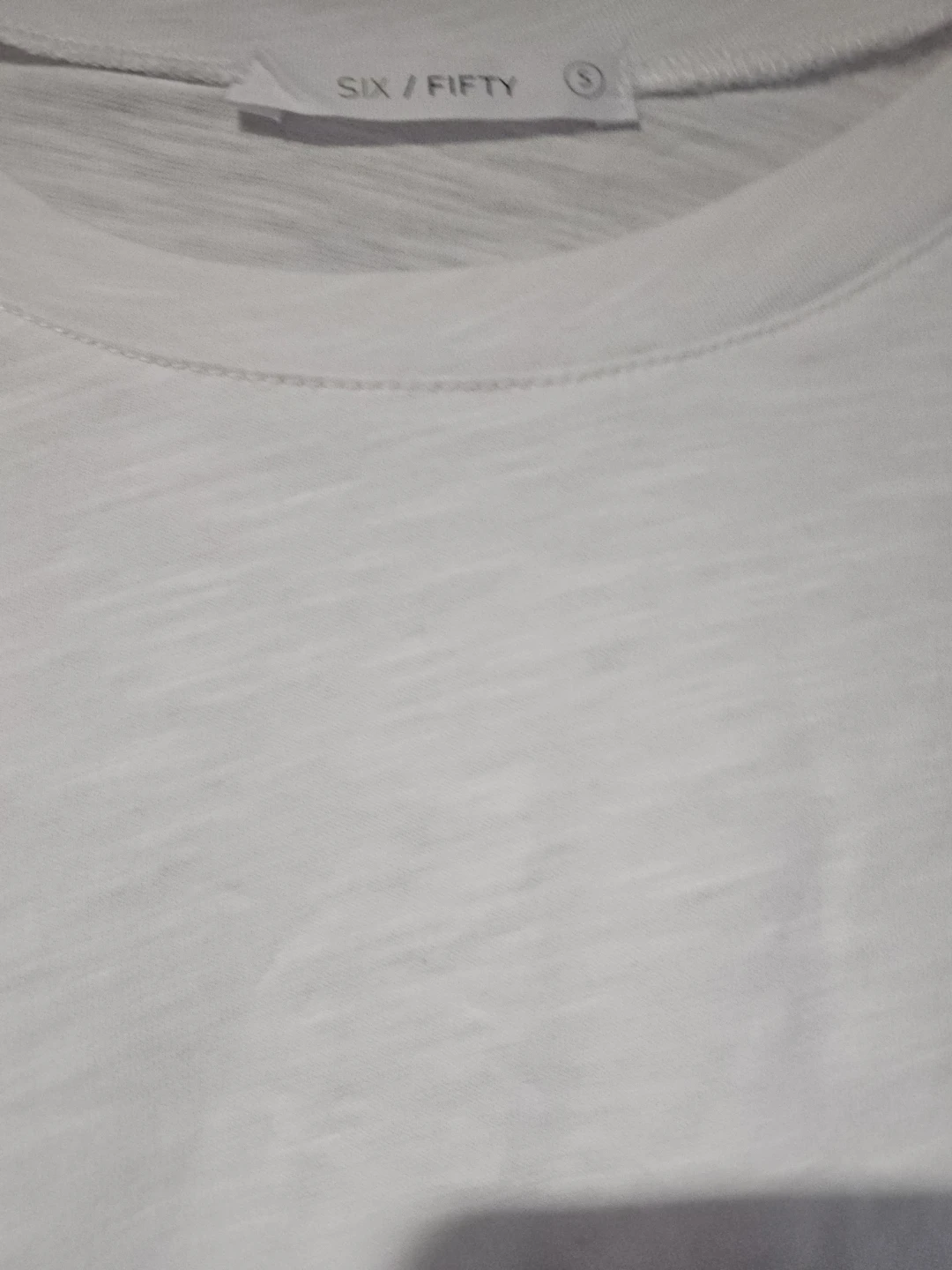 SIX / FIFTY White Ruched T-Shirt Dress - photo 3
