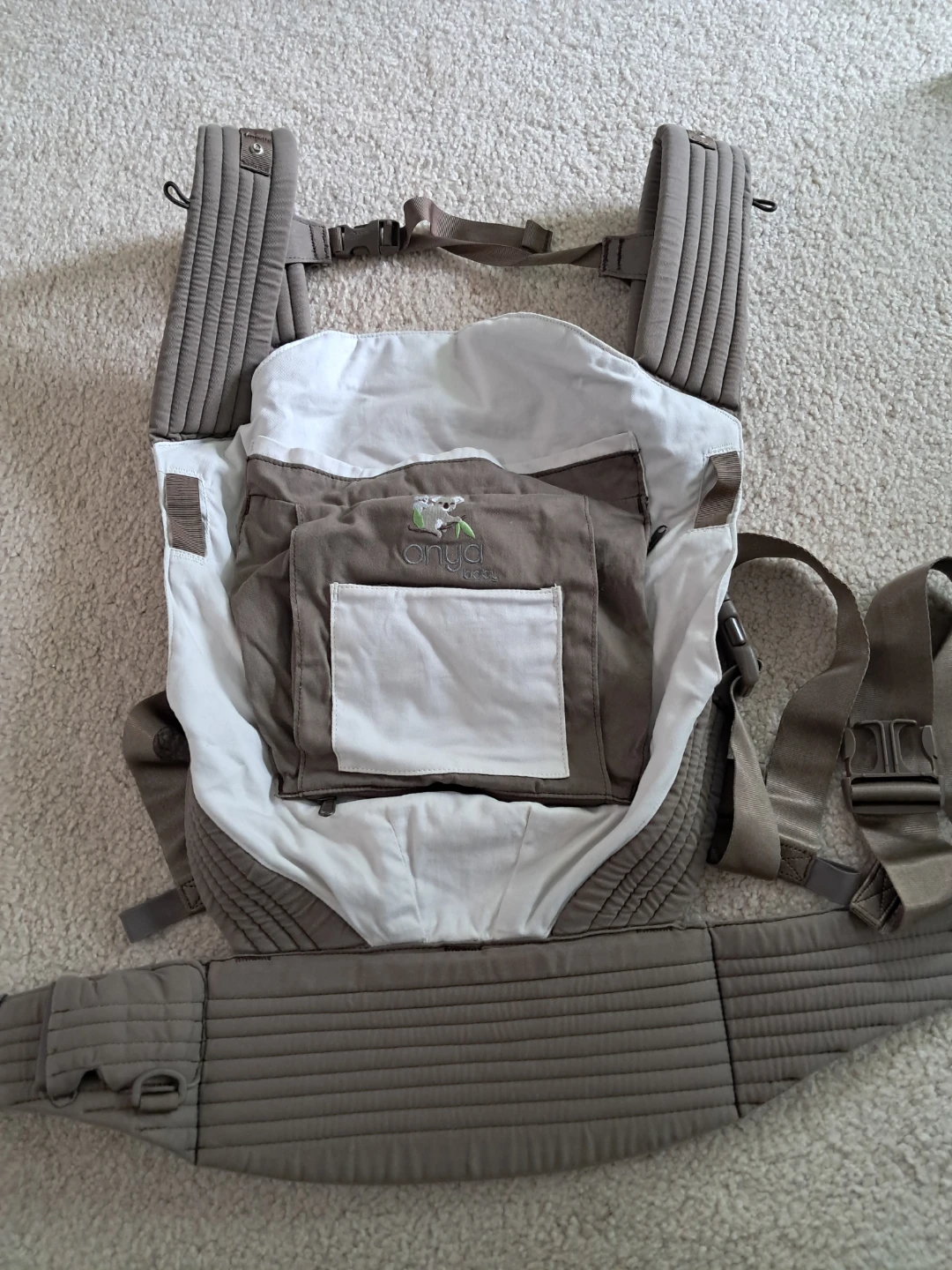Onya Baby Carrier - Brown and White - photo 3